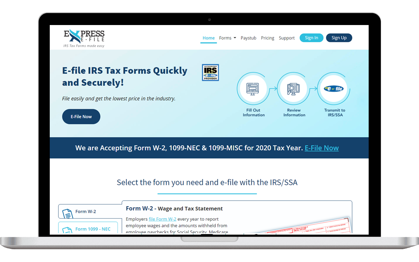 Why Choose IRSFillableForms